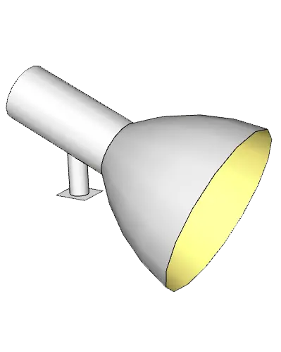 Spotlight for beams or back wall