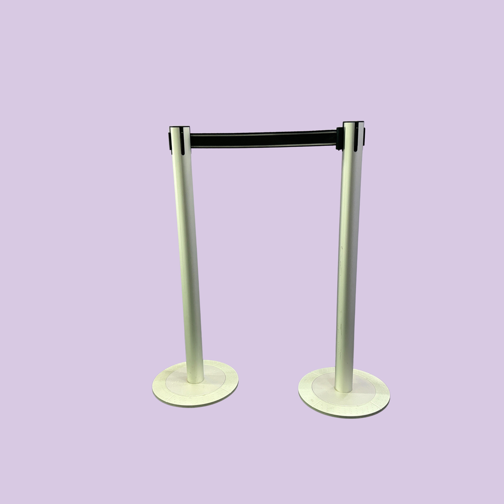 Queue Barrier - Silver
